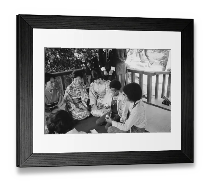 Framed Print : Jacksons In Japan Framed Print : Jacksons In Japan