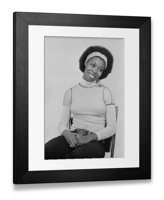 Framed Print : Damita Jo Freeman - Soul Train Dancer
