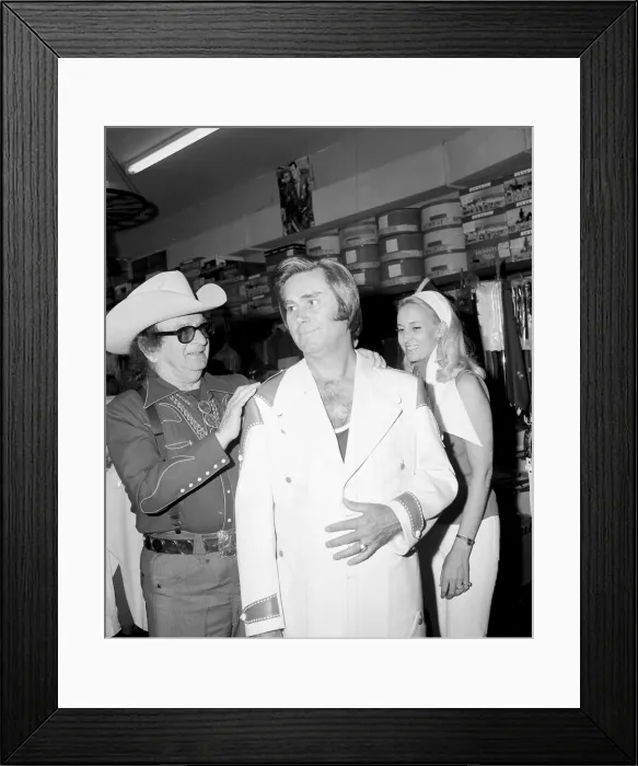 Framed Print : George Jones And Tammy Wynette Framed Print : George Jones And Tammy Wynette