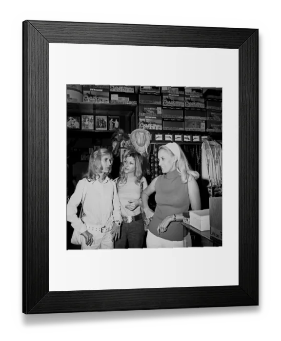 Framed Print : Shopping At Nudie's Rodeo Tailor Framed Print : Shopping At Nudie's Rodeo Tailor