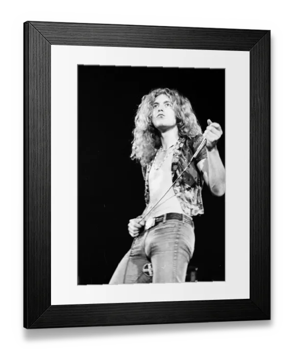 Framed Print : Led Zeppelin At The Forum Framed Print : Led Zeppelin At The Forum