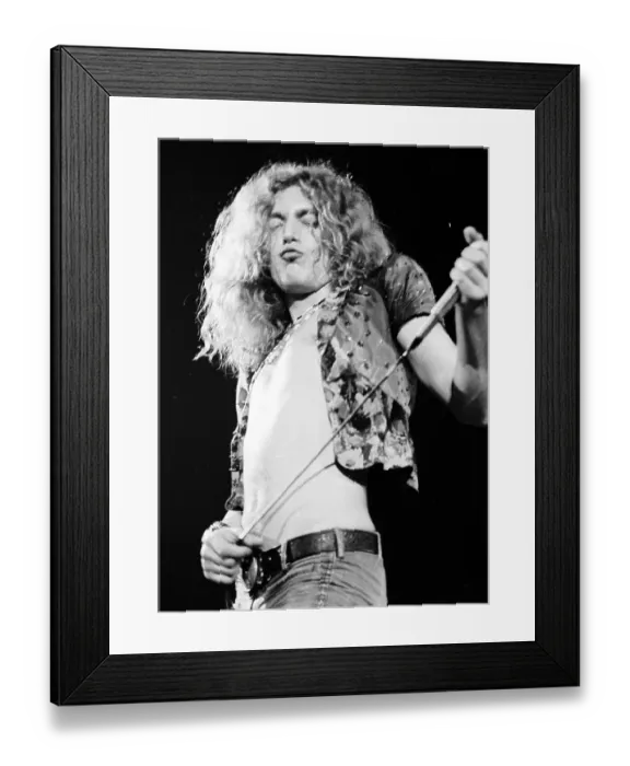 Framed Print : Led Zeppelin At The Forum Framed Print : Led Zeppelin At The Forum