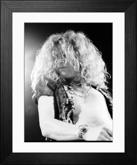 Framed Print : Led Zeppelin At The Forum Framed Print : Led Zeppelin At The Forum