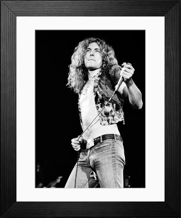 Framed Print : Led Zeppelin At The Forum Framed Print : Led Zeppelin At The Forum