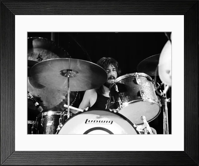 Framed Print : Led Zeppelin At The Forum Framed Print : Led Zeppelin At The Forum