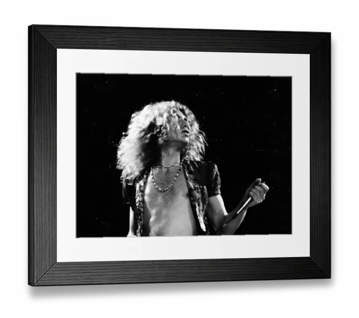 Framed Print : Led Zeppelin At The Forum Framed Print : Led Zeppelin At The Forum
