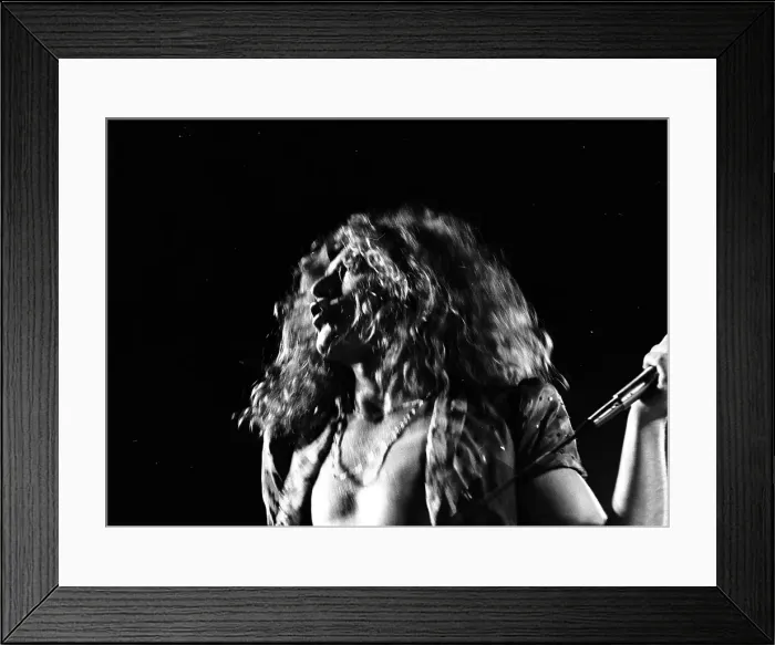 Framed Print : Led Zeppelin At The Forum Framed Print : Led Zeppelin At The Forum