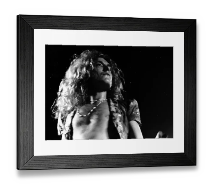 Framed Print : Led Zeppelin At The Forum Framed Print : Led Zeppelin At The Forum