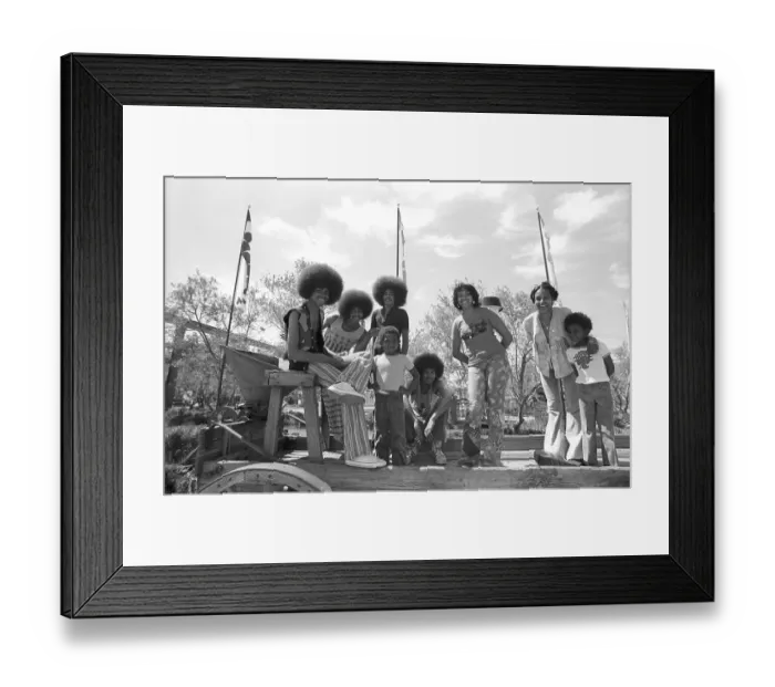 Framed Print : The Sylvers Framed Print : The Sylvers