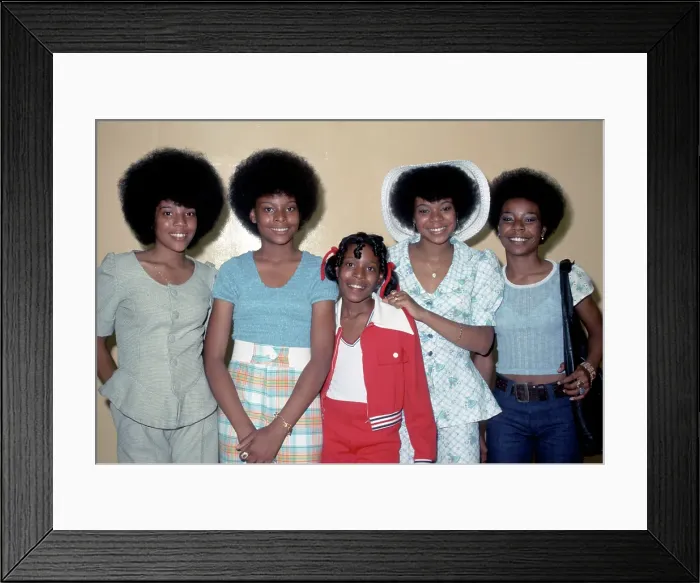 Framed Print : Photo of Jackson Sisters Framed Print : Photo of Jackson Sisters