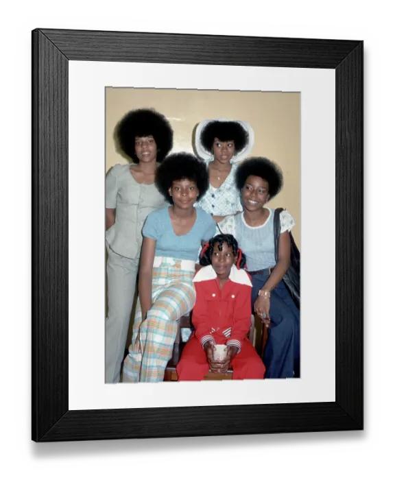 Framed Print : Photo of Jackson Sisters Framed Print : Photo of Jackson Sisters