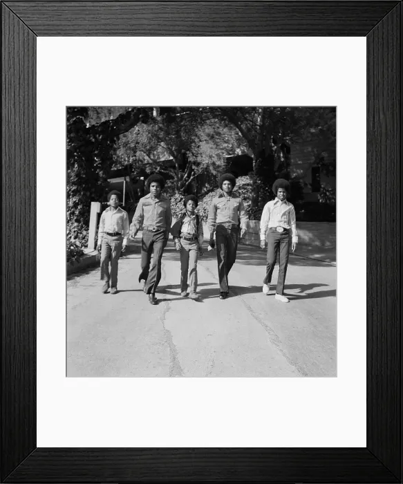 Framed Print : Jackson Five In LA Framed Print : Jackson Five In LA