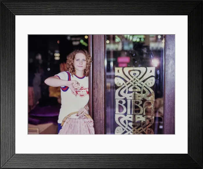 Framed Print : Biba, 1973