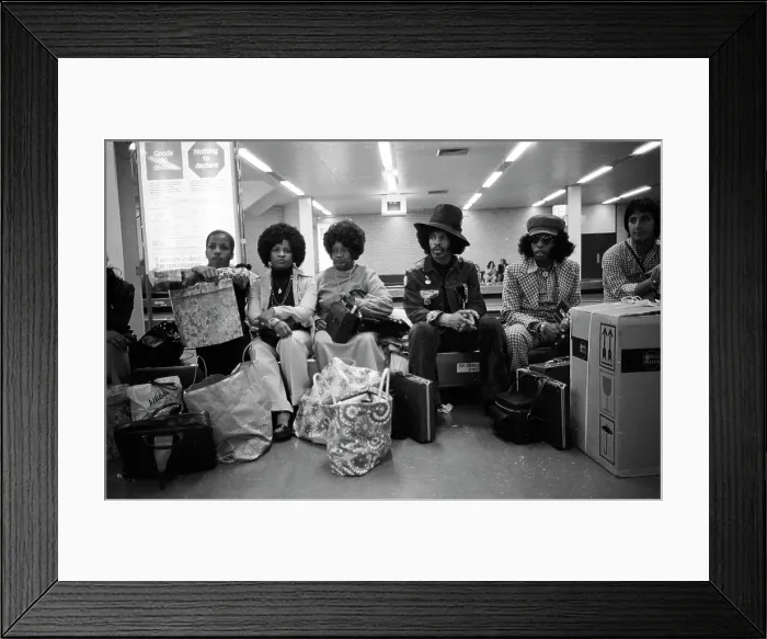 Framed Print : Sly & The Family Stewart Framed Print : Sly & The Family Stewart