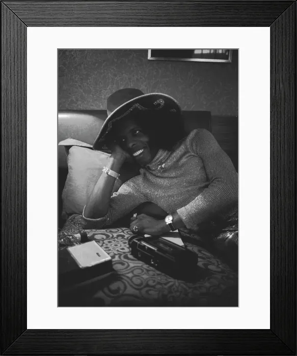 Framed Print : Sly Stone Portrait Framed Print : Sly Stone Portrait