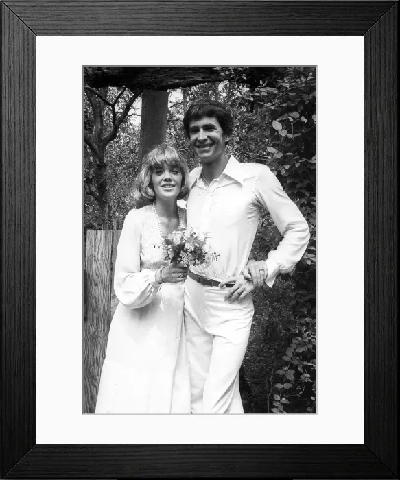 Framed Print : The Marriage Of Tony Perkins And Berry Berenson Framed Print : The Marriage Of Tony Perkins And Berry Berenson