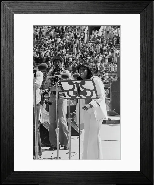 Framed Print : 1973 Watts Summer Festival - Concert Framed Print : 1973 Watts Summer Festival - Concert