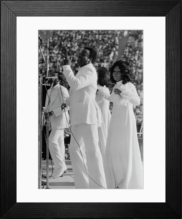 Framed Print : 1973 Watts Summer Festival - Concert Framed Print : 1973 Watts Summer Festival - Concert