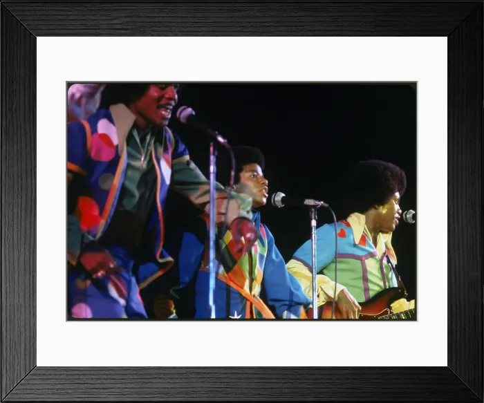 Framed Print : Jacksons In Concert Framed Print : Jacksons In Concert