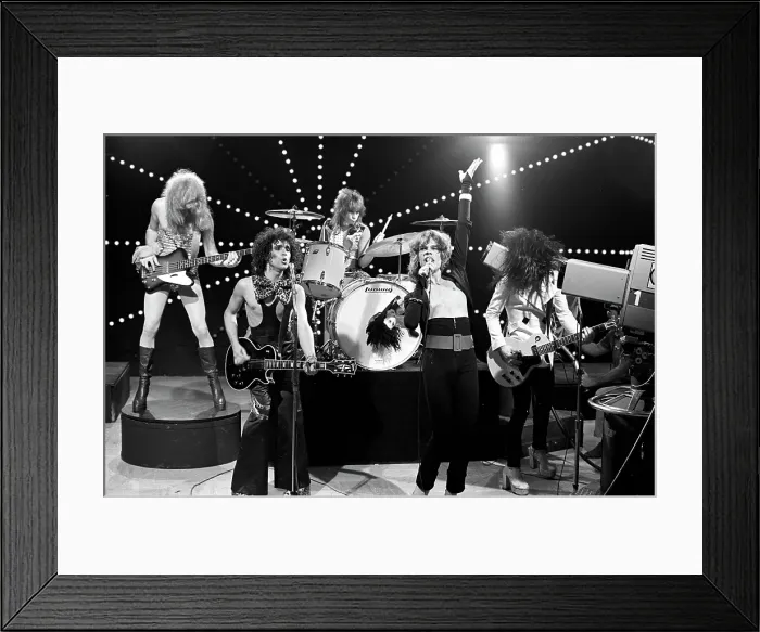 Framed Print : New York Dolls Performing On The Real Don Steele Show Framed Print : New York Dolls Performing On The Real Don Steele Show