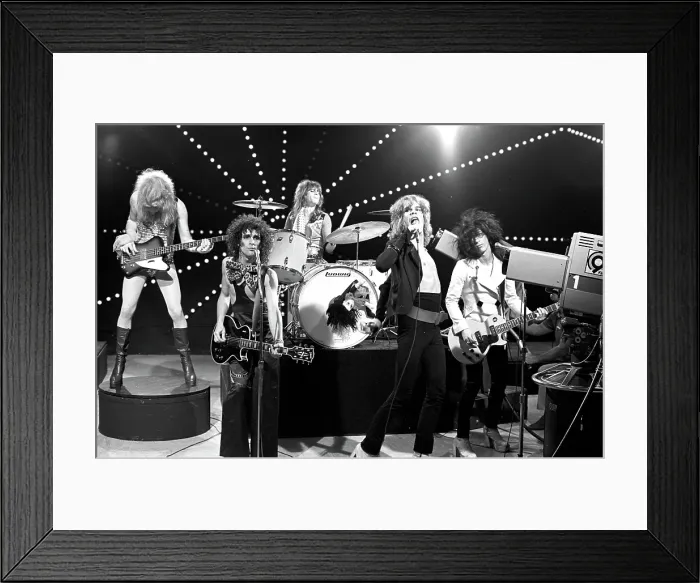 Framed Print : New York Dolls Performing On The Real Don Steele Show Framed Print : New York Dolls Performing On The Real Don Steele Show