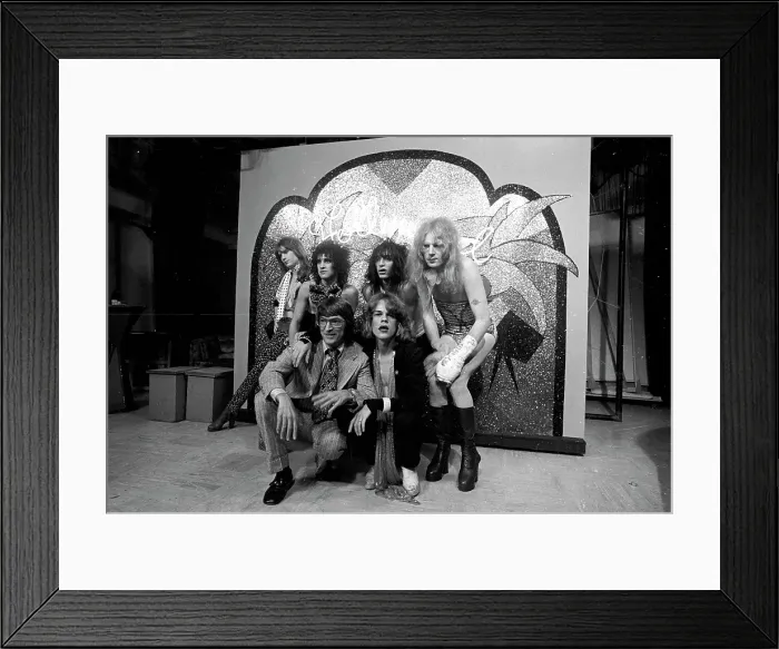 Framed Print : The New York Dolls On The Real Don Steele Show Framed Print : The New York Dolls On The Real Don Steele Show
