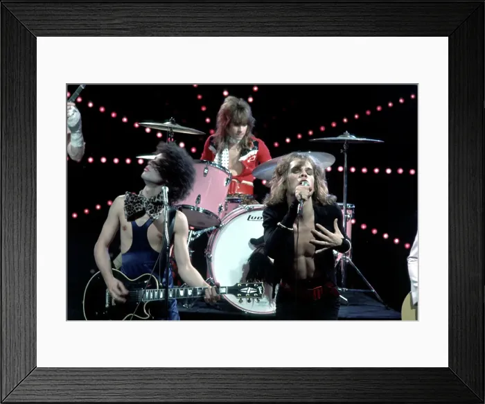 Framed Print : New York Dolls Performing On The Real Don Steele Show Framed Print : New York Dolls Performing On The Real Don Steele Show