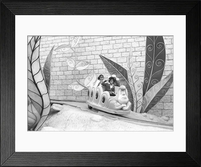 Framed Print : The Sylvers At Disneyland Framed Print : The Sylvers At Disneyland