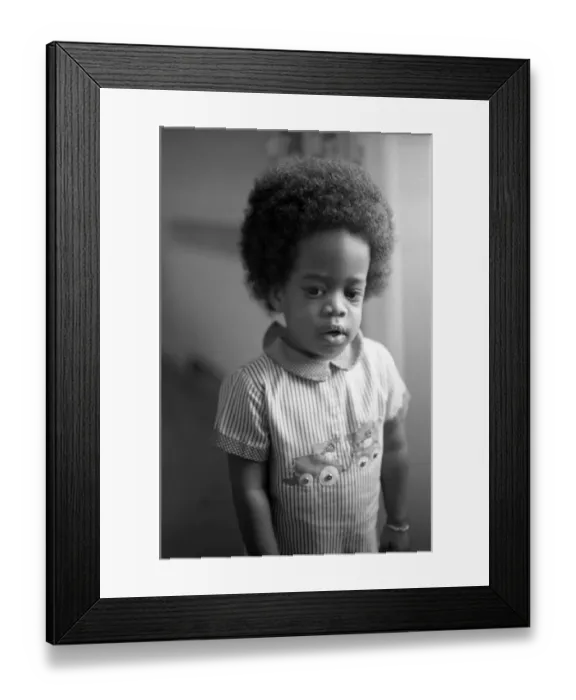 Framed Print : Johnnie Taylor Portrait Session With His Family Framed Print : Johnnie Taylor Portrait Session With His Family