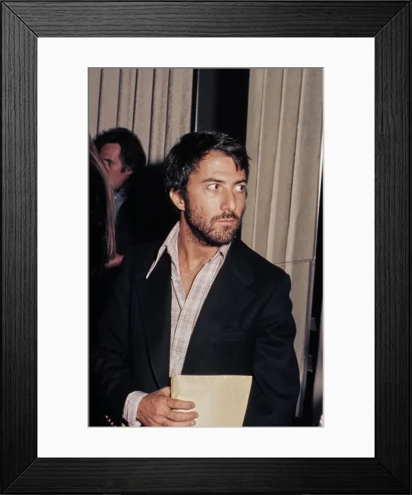 Framed Print : Dustin Hoffman, America Actor Framed Print : Dustin Hoffman, America Actor
