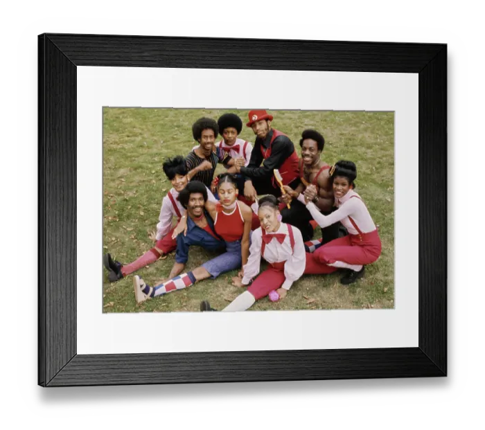 Framed Print : Right On! Fashion Shoot, 1973 Framed Print : Right On! Fashion Shoot, 1973