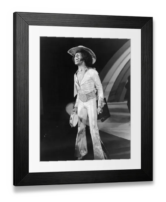 Framed Print : Sly Stone Portrait Framed Print : Sly Stone Portrait