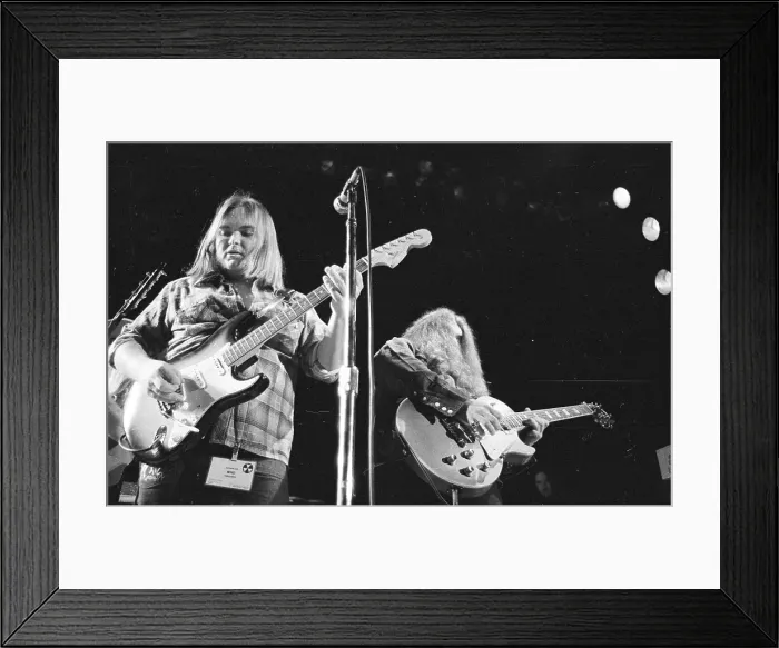 Framed Print : Lynyrd Skynyrd Performs Framed Print : Lynyrd Skynyrd Performs
