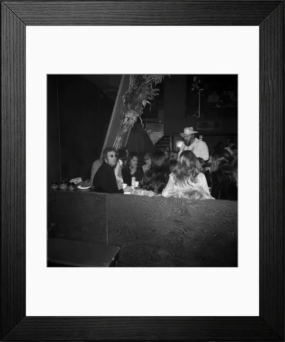 Framed Print : Thanksgiving At The Troubadour Framed Print : Thanksgiving At The Troubadour