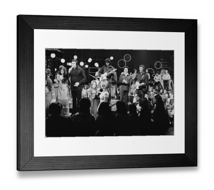 Framed Print : Johnny Cash Show Framed Print : Johnny Cash Show