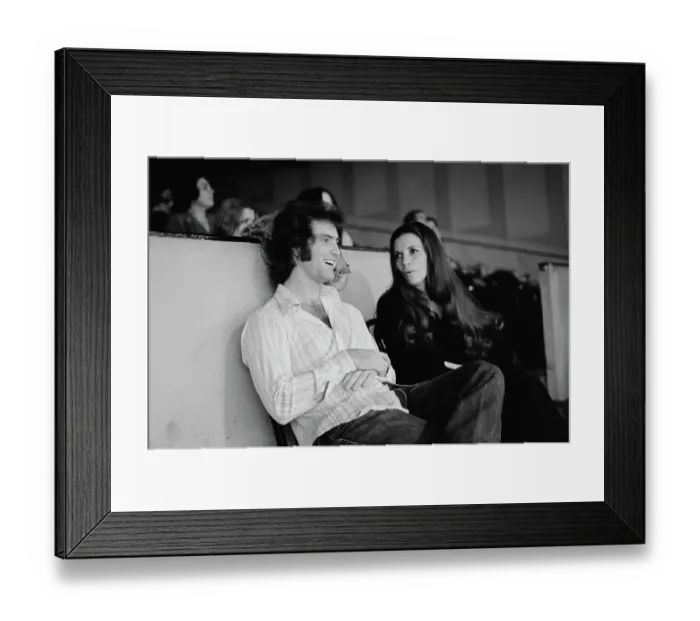 Framed Print : Larry Gatlin And June Carter Cash Framed Print : Larry Gatlin And June Carter Cash