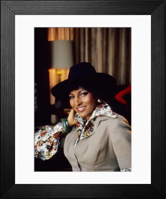 Framed Print : Pam Grier Portrait Session