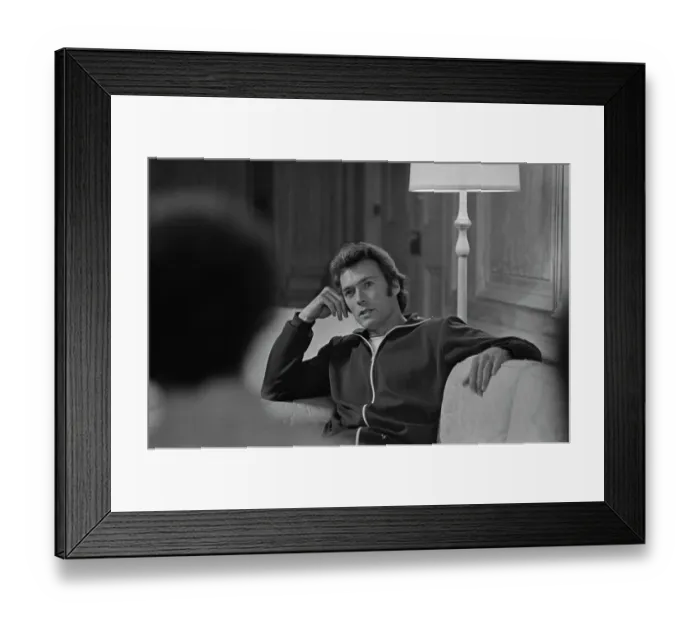 Framed Print : Clint Eastwood, American Actor & Film Director Framed Print : Clint Eastwood, American Actor & Film Director