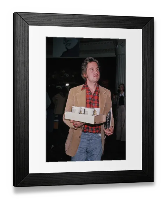 Framed Print : Michael Douglas Framed Print : Michael Douglas