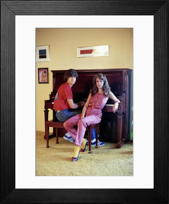 Framed Print : Robby Benson's Tiger Beat Fashion Shoot