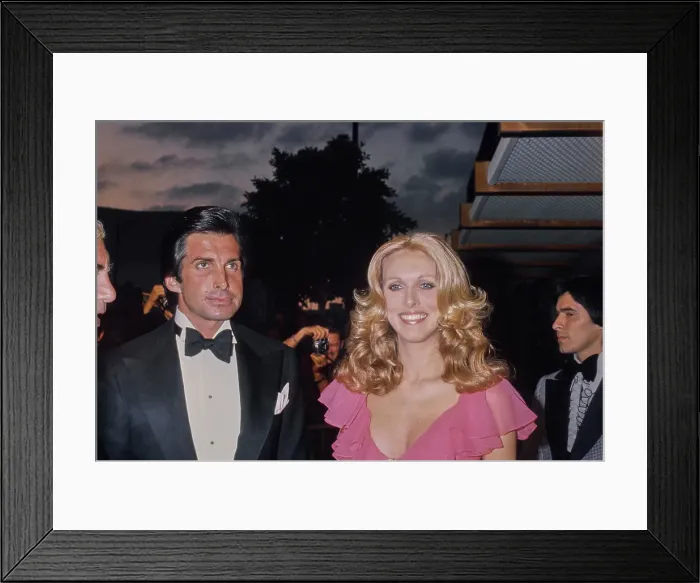 Framed Print : George Hamilton & Alana Hamilton Framed Print : George Hamilton & Alana Hamilton