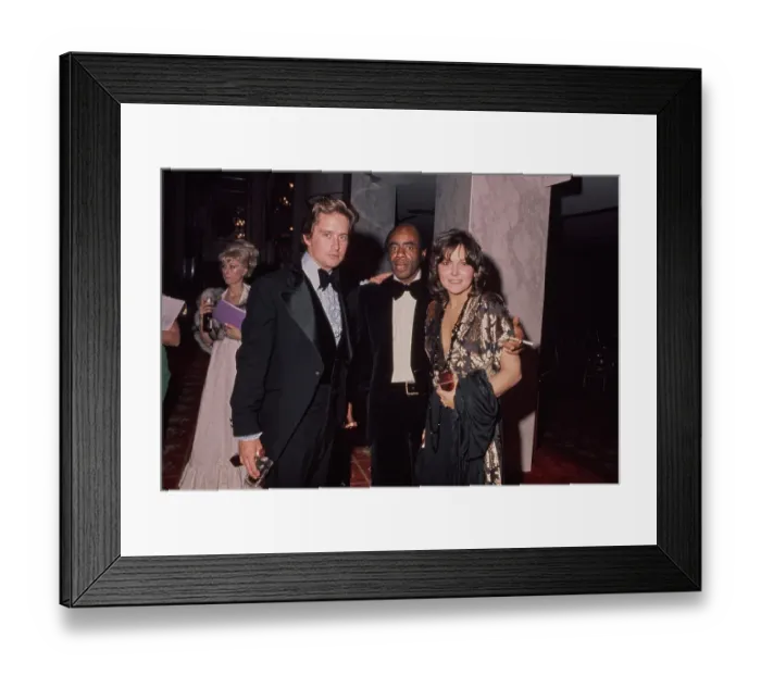 Framed Print : Michael Douglas, Roscoe Lee Browne and Brenda Vaccaro Framed Print : Michael Douglas, Roscoe Lee Browne and Brenda Vaccaro