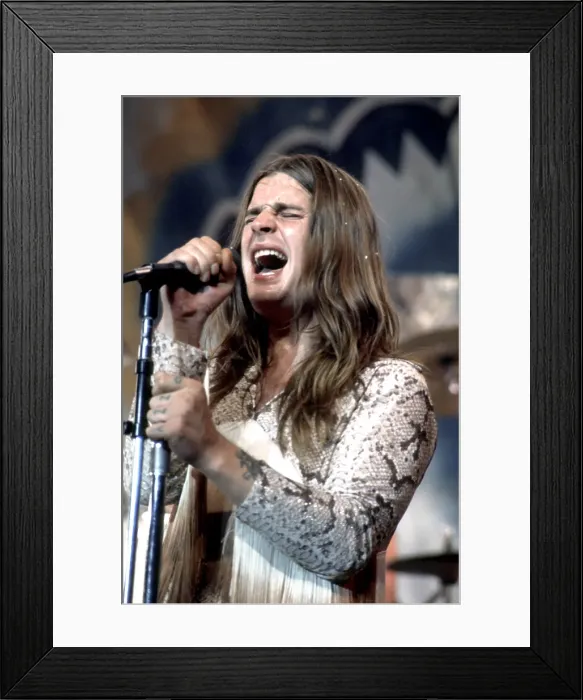 Framed Print : Photo of 158 Osbourne Ozzy Framed Print : Photo of 158 Osbourne Ozzy