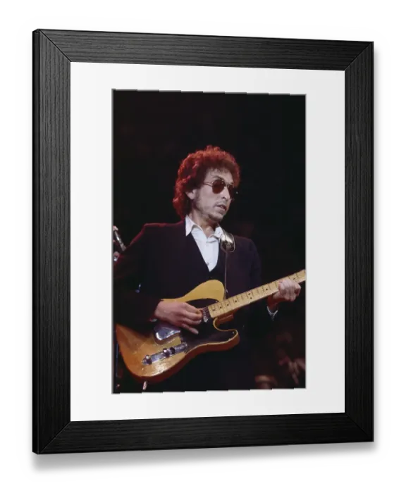 Framed Print : Dylan Plays A Telecaster Framed Print : Dylan Plays A Telecaster