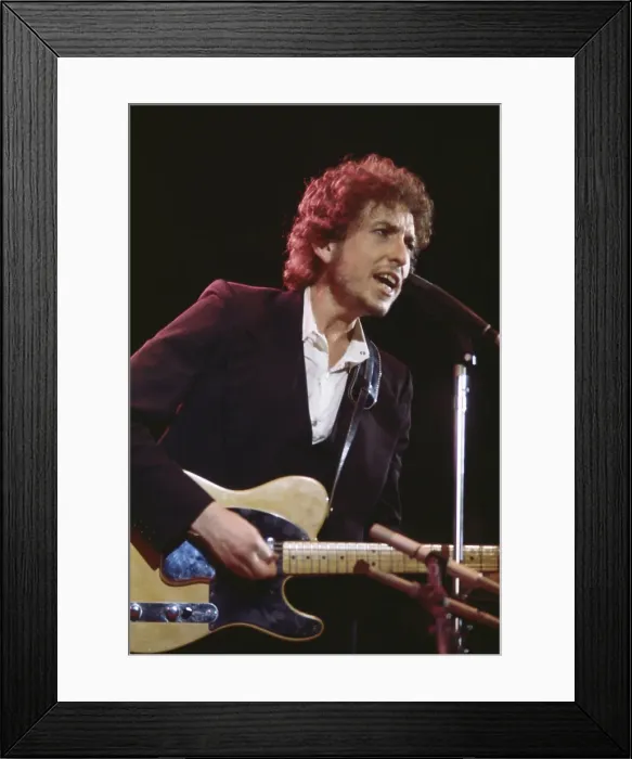 Framed Print : Dylan Plays A Telecaster Framed Print : Dylan Plays A Telecaster