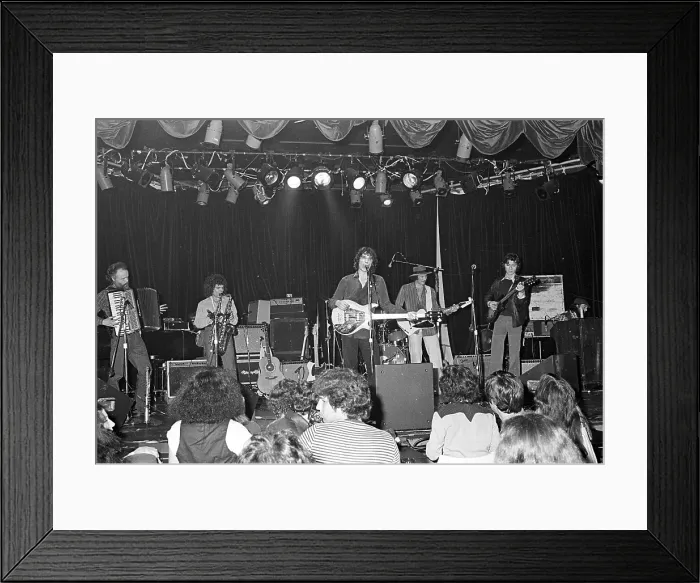 Framed Print : The Band Plays In A Club Framed Print : The Band Plays In A Club