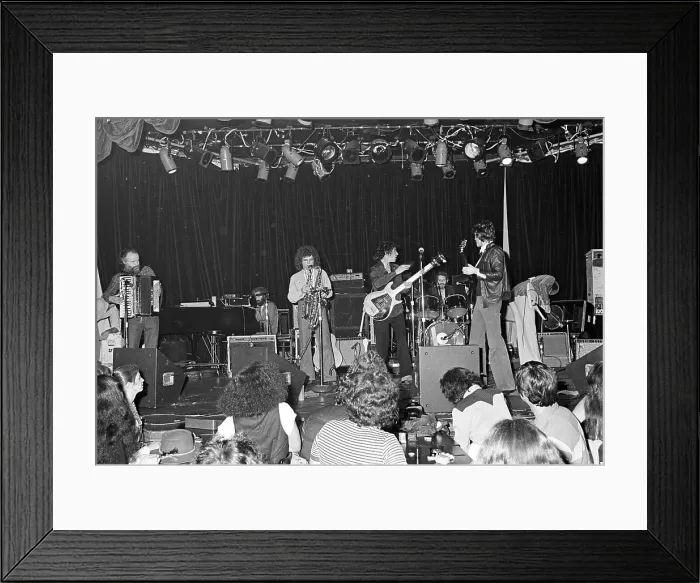 Framed Print : The Band Plays In A Club Framed Print : The Band Plays In A Club