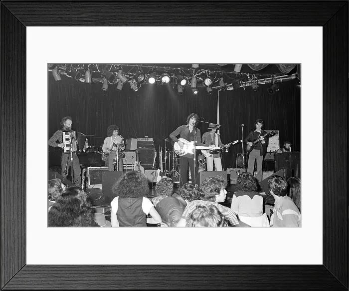 Framed Print : The Band Plays In A Club Framed Print : The Band Plays In A Club