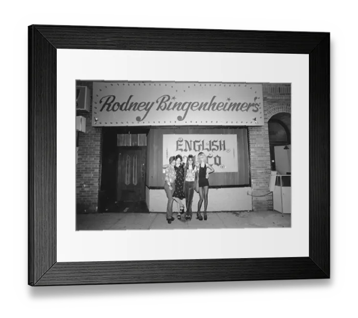 Framed Print : Photo of Rodney Bingenheimer Framed Print : Photo of Rodney Bingenheimer