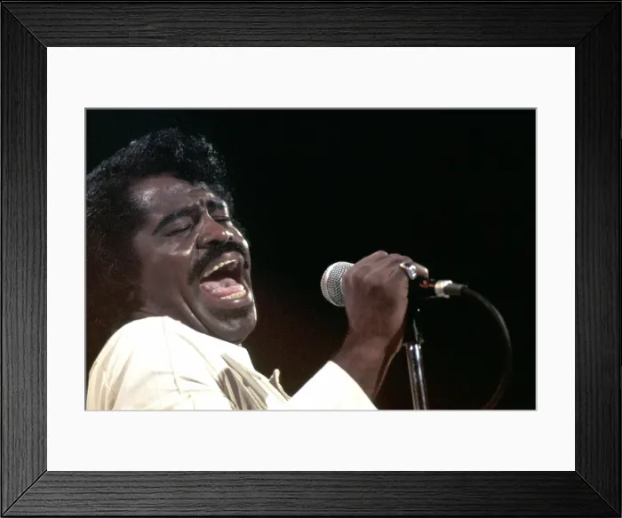 Framed Print : James Brown On The Midnight Special TV Show Framed Print : James Brown On The Midnight Special TV Show